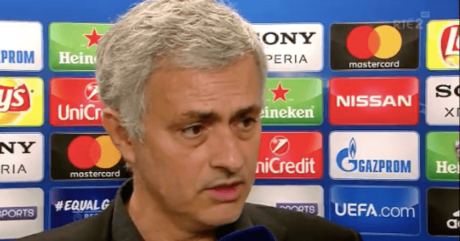 Jose Mourinho really did not like reporter’s David de Gea question Jose Mourinho really did not like reporter’s David de Gea question