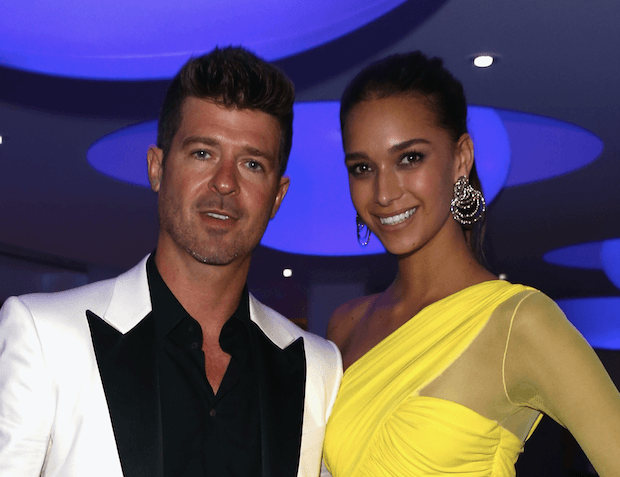 Robin Thicke welcomes baby girl with girlfriend April Love Robin Thicke welcomes baby girl with girlfriend April Love