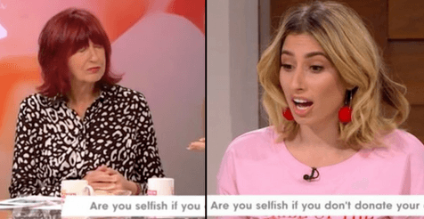 Stacey Solomon is being destroyed on social media for her views on organ donation Stacey Solomon is being destroyed on social media for her views on organ donation