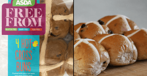 ASDA has launched vegan hot cross buns and they look really tasty ASDA has launched vegan hot cross buns and they look really tasty
