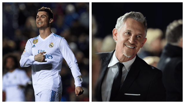 Gary Lineker reveals the three forwards he rates above Cristiano Ronaldo Gary Lineker reveals the three forwards he rates above Cristiano Ronaldo
