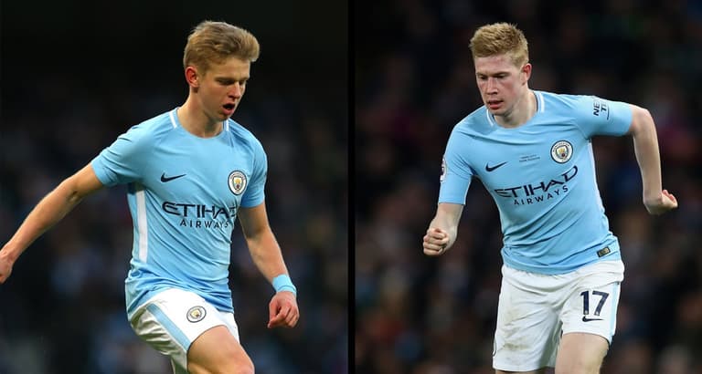 Fans keep asking Oleksandr Zinchenko for a selfie thinking he’s Kevin De Bruyne Fans keep asking Oleksandr Zinchenko for a selfie thinking he’s Kevin De Bruyne