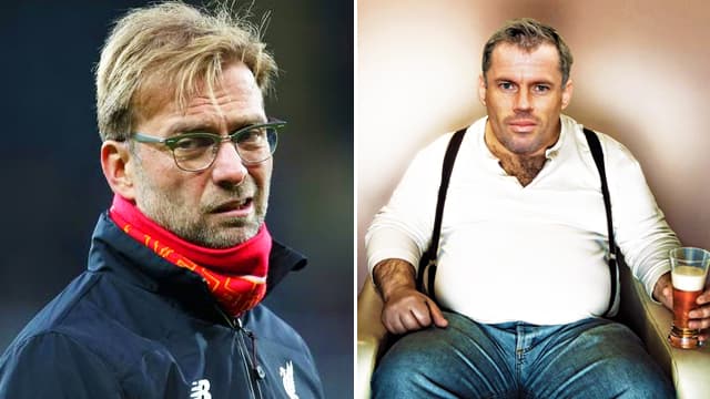 Klopp suggests Jamie Carragher needs to get in shape after Van Dijk comments