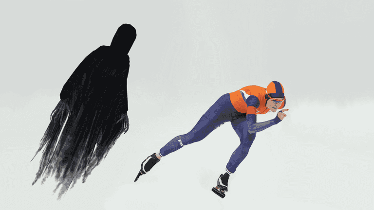 The Winter Olympics are more impressive if you add Dementors chasing the competitors The Winter Olympics are more impressive if you add Dementors chasing the competitors