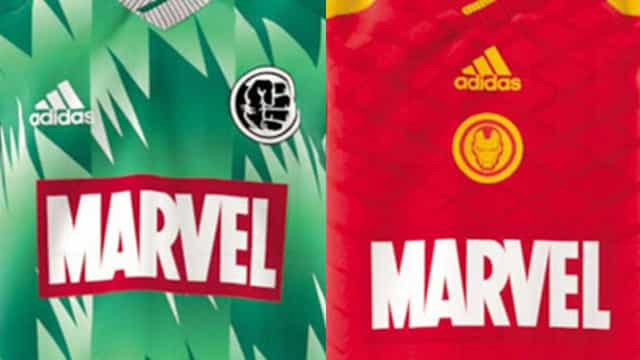 Adidas are bringing out Marvel football kits this summer and the Hulk one is actually class Adidas are bringing out Marvel football kits this summer and the Hulk one is actually class
