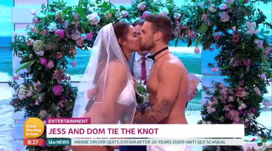 Love Island’s Jess reveals the truth about Valentine’s Day wedding to Dom Love Island’s Jess reveals the truth about Valentine’s Day wedding to Dom