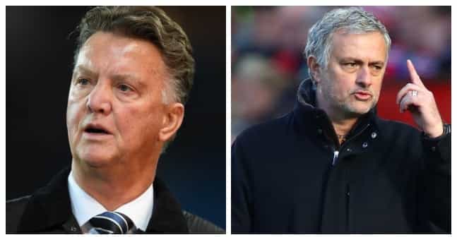 Louis van Gaal blasts Jose Mourinho over Bastian Schweinsteiger treatment Louis van Gaal blasts Jose Mourinho over Bastian Schweinsteiger treatment