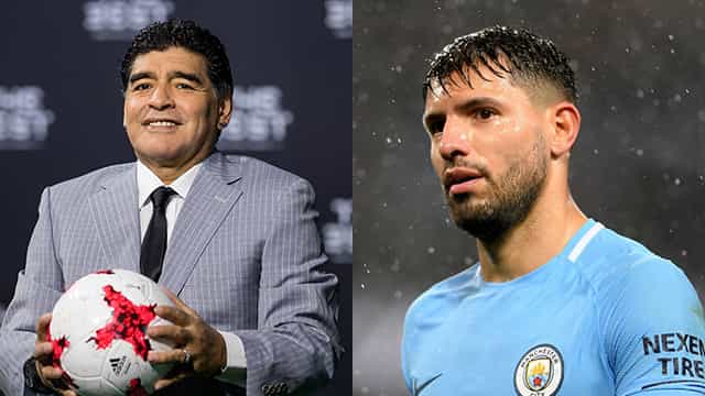 Diego Maradona shows world-class levels of pettiness towards ex son-in-law Aguero Diego Maradona shows world-class levels of pettiness towards ex son-in-law Aguero