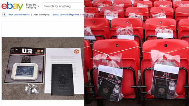 Man United supporters furious as some fans try to sell Munich mementos online Man United supporters furious as some fans try to sell Munich mementos online