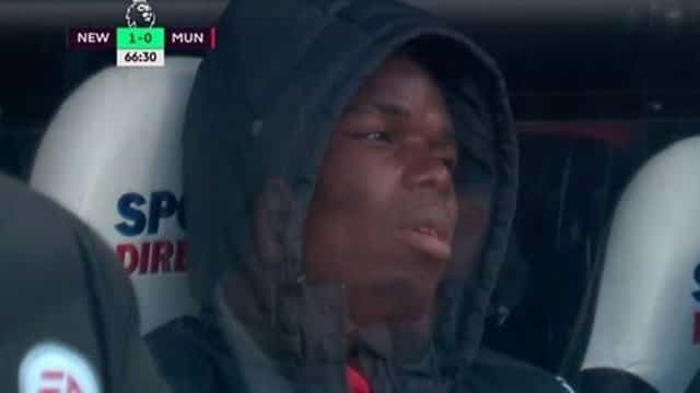 The real problem Paul Pogba had against Newcastle has been revealed The real problem Paul Pogba had against Newcastle has been revealed