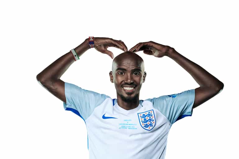 Sir Mo Farah is in the England squad Sir Mo Farah is in the England squad