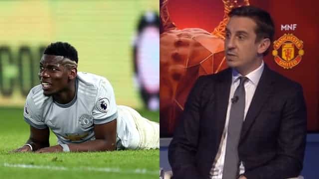 Gary Neville offered some seriously strong criticism of Paul Pogba on Monday Night Footbal Gary Neville offered some seriously strong criticism of Paul Pogba on Monday Night Footbal