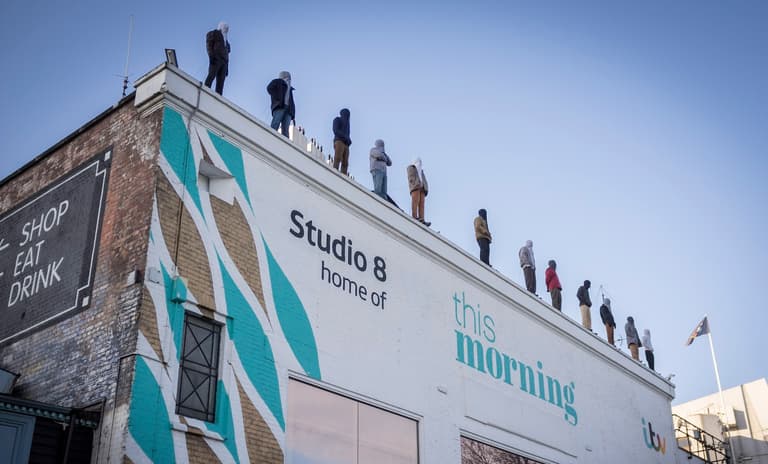This Morning unveils 84 powerful statues representing the UK’s weekly male suicide rate This Morning unveils 84 powerful statues representing the UK’s weekly male suicide rate