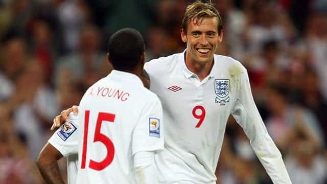 Peter Crouch picked an interesting back four in his Team of the Year Peter Crouch picked an interesting back four in his Team of the Year