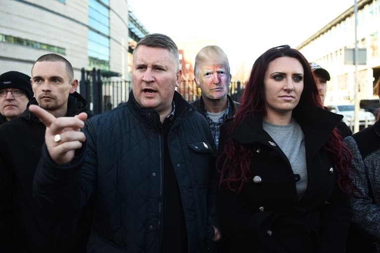 Britain First leader and deputy jailed for hate crime Britain First leader and deputy jailed for hate crime