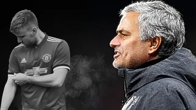Gary Neville has a theory about why Luke Shaw has been scapegoated by Jose Mourinho