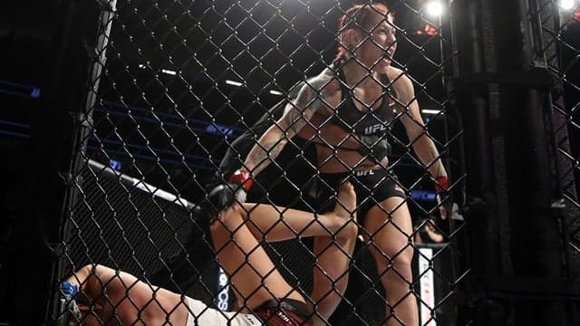No Buster Douglas moment as Cris Cyborg brutalises heavy underdog No Buster Douglas moment as Cris Cyborg brutalises heavy underdog
