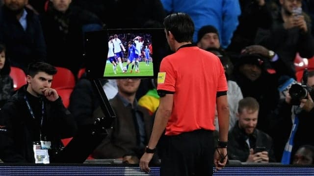 VAR gives us all a preview of how it will ruin the World Cup VAR gives us all a preview of how it will ruin the World Cup