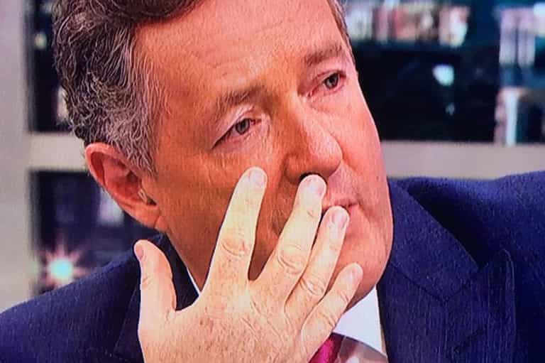 Viewers spot something weird about Piers Morgan on Good Morning Britain Viewers spot something weird about Piers Morgan on Good Morning Britain