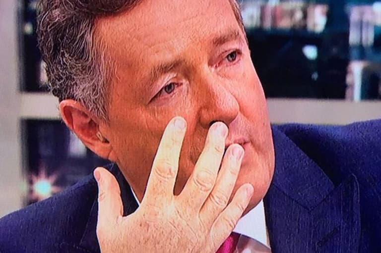 Viewers spot something weird about Piers Morgan on Good Morning Britain Viewers spot something weird about Piers Morgan on Good Morning Britain