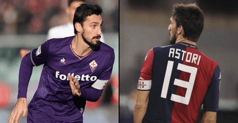 Fiorentina and Cagliari retire Davide Astori’s number 13 jersey Fiorentina and Cagliari retire Davide Astori’s number 13 jersey
