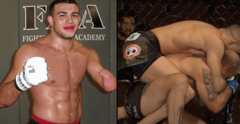 One-handed MMA fighter beats opponent in first round and wants UFC opportunity next One-handed MMA fighter beats opponent in first round and wants UFC opportunity next