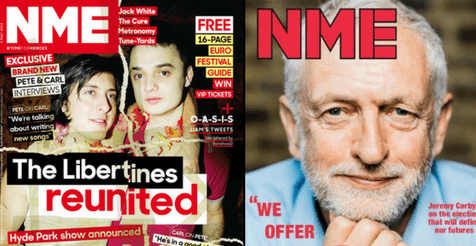 The NME has announced it will no longer run a free print edition The NME has announced it will no longer run a free print edition