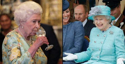 The Queen is a ‘binge-drinker’ according to UK government standards The Queen is a ‘binge-drinker’ according to UK government standards