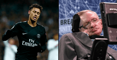 Fans anger as Neymar’s ‘tribute’ to Stephen Hawking spectacularly backfires Fans anger as Neymar’s ‘tribute’ to Stephen Hawking spectacularly backfires