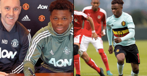 Manchester United sign 17-year-old wonderkid to professional deal Manchester United sign 17-year-old wonderkid to professional deal