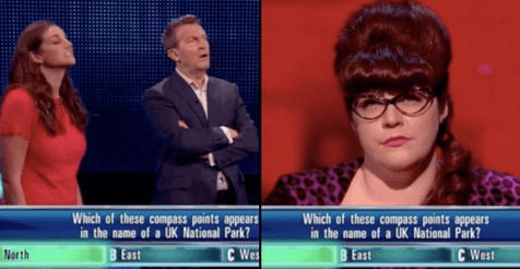 Viewers shocked as Bradley Walsh appears to whisper answer on The Chase Viewers shocked as Bradley Walsh appears to whisper answer on The Chase