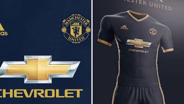 Manchester United’s leaked midnight blue and gold away kit for next season is pure class Manchester United’s leaked midnight blue and gold away kit for next season is pure class