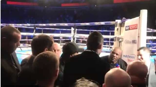 Dereck Chisora tries to cut a deal on live TV in heated exchange with David Haye Dereck Chisora tries to cut a deal on live TV in heated exchange with David Haye