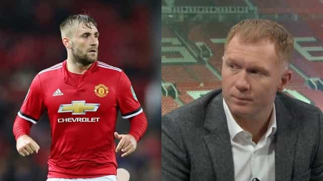 Luke Shaw should listen to what Paul Scholes had to say after Man United’s FA Cup win over Brighton Luke Shaw should listen to what Paul Scholes had to say after Man United’s FA Cup win over Brighton