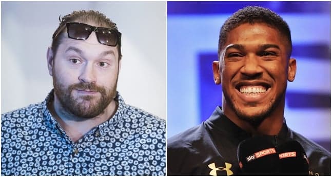 Anthony Joshua asks Tyson Fury to sign with Matchroom Boxing so they can negotiate a fight Anthony Joshua asks Tyson Fury to sign with Matchroom Boxing so they can negotiate a fight