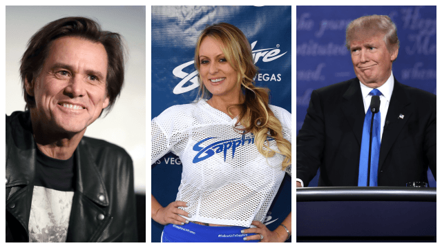 Jim Carrey paints mind-blowing picture of Donald Trump and Stormy Daniels having sex Jim Carrey paints mind-blowing picture of Donald Trump and Stormy Daniels having sex