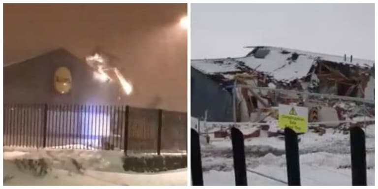VIDEO: Extraordinary footage of the demolished Lidl in Ireland following Friday night’s looting VIDEO: Extraordinary footage of the demolished Lidl in Ireland following Friday night’s looting