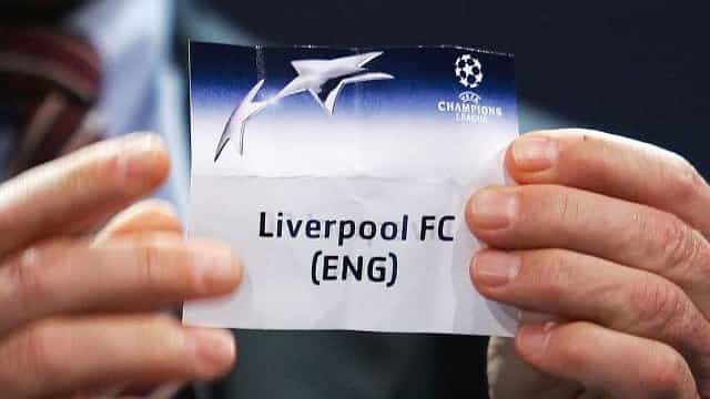 Manchester City boss’s face during Champions League draw shows how much they fear Liverpool Manchester City boss’s face during Champions League draw shows how much they fear Liverpool