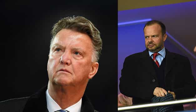 Louis Van Gaal criticises Ed Woodward for his Man United dismissal Louis Van Gaal criticises Ed Woodward for his Man United dismissal