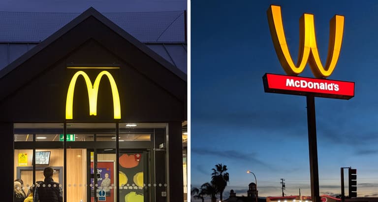 McDonald’s is flipping its golden arches upside down McDonald’s is flipping its golden arches upside down