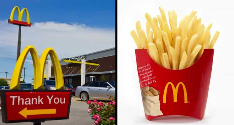 This guy found a genius way to keep his McDonalds takeaway warm This guy found a genius way to keep his McDonalds takeaway warm