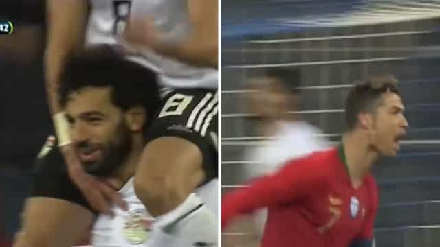 Salah scores a stunner but Ronaldo steals the show with two stoppage time goals Salah scores a stunner but Ronaldo steals the show with two stoppage time goals