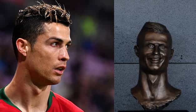 The sculptor who created *that* Cristiano Ronaldo bust has had a second attempt The sculptor who created *that* Cristiano Ronaldo bust has had a second attempt