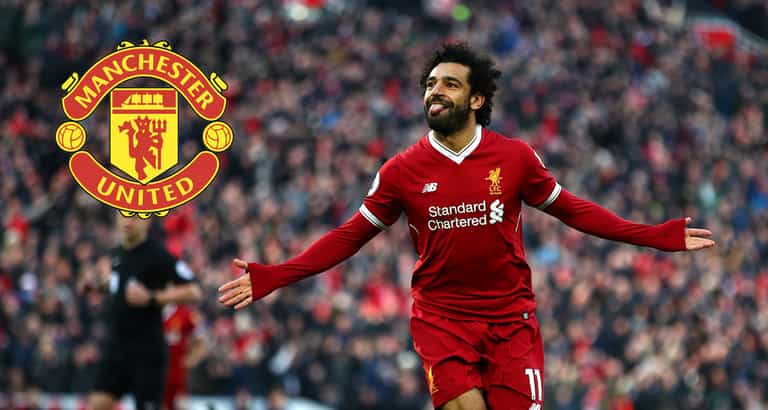 Mo Salah had a brutal response to Manchester United’s defeat last night Mo Salah had a brutal response to Manchester United’s defeat last night