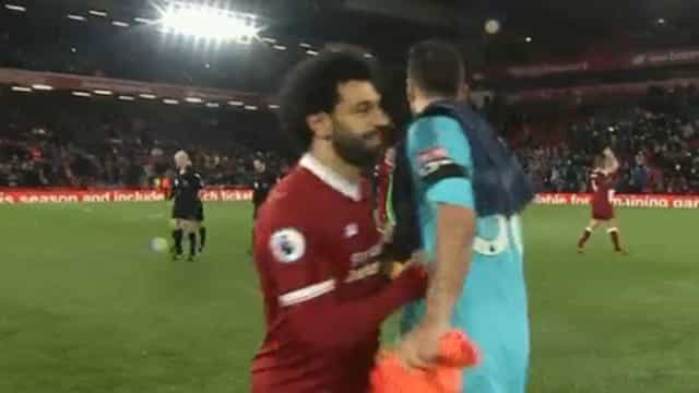 Mo Salah actually apologised to Watford’s goalkeeper after ruining his weekend Mo Salah actually apologised to Watford’s goalkeeper after ruining his weekend