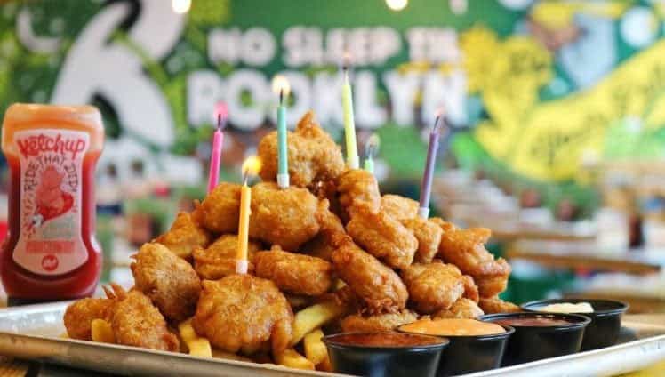 A bottomless chicken nugget party is happening on Sunday A bottomless chicken nugget party is happening on Sunday