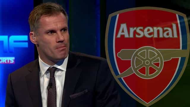 Jamie Carragher has some advice for Arsenal Football Club Jamie Carragher has some advice for Arsenal Football Club