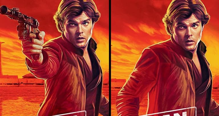 Guns are being removed from Solo: A Star Wars Story posters, and no one is sure why Guns are being removed from Solo: A Star Wars Story posters, and no one is sure why