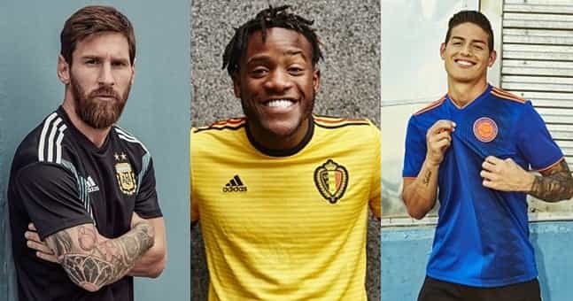 Adidas have absolutely nailed it with these glorious World Cup away jerseys Adidas have absolutely nailed it with these glorious World Cup away jerseys