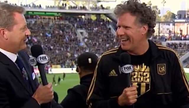 Will Ferrell goes full Ron Burgundy as he announces the LA team in bizarre fashion Will Ferrell goes full Ron Burgundy as he announces the LA team in bizarre fashion